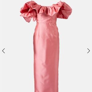 Alemais Ruffled Off-Shoulder Gown